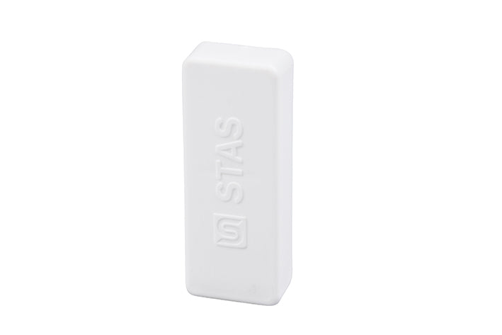 STAS papergrip end cap available in white, alu, black.