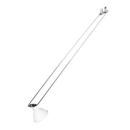 STAS Wi-Fi smart-led fixture available in chrome or white, 50 or 70 cm.