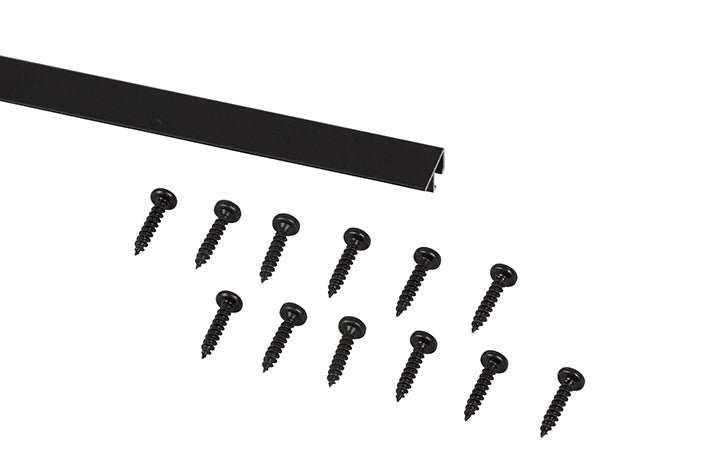 STAS u-rail + kit: simple installation for flexible ceiling hanging solutions.
