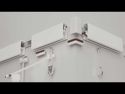 STAS multirail installation kit supports up to 99.21 lbs per meter for secure art hanging.
