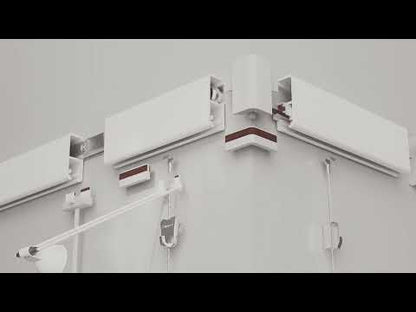 STAS multirail installation kit supports up to 99.21 lbs per meter for secure art hanging.