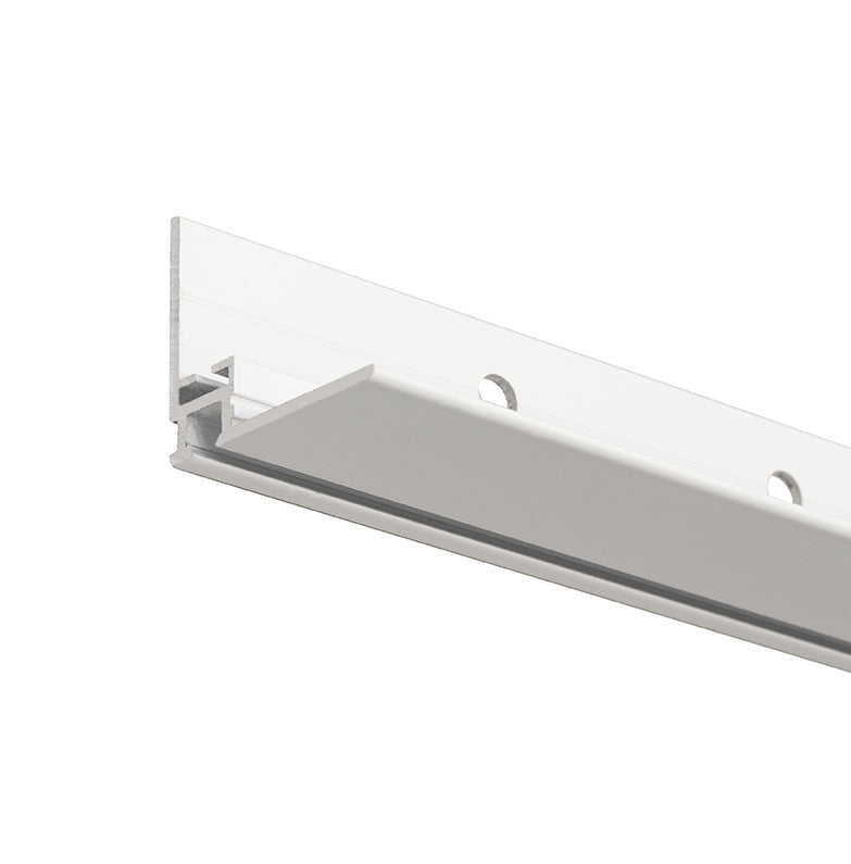 STAS drop ceiling rail, a 3-in-1 system for picture hanging on suspended ceilings.
