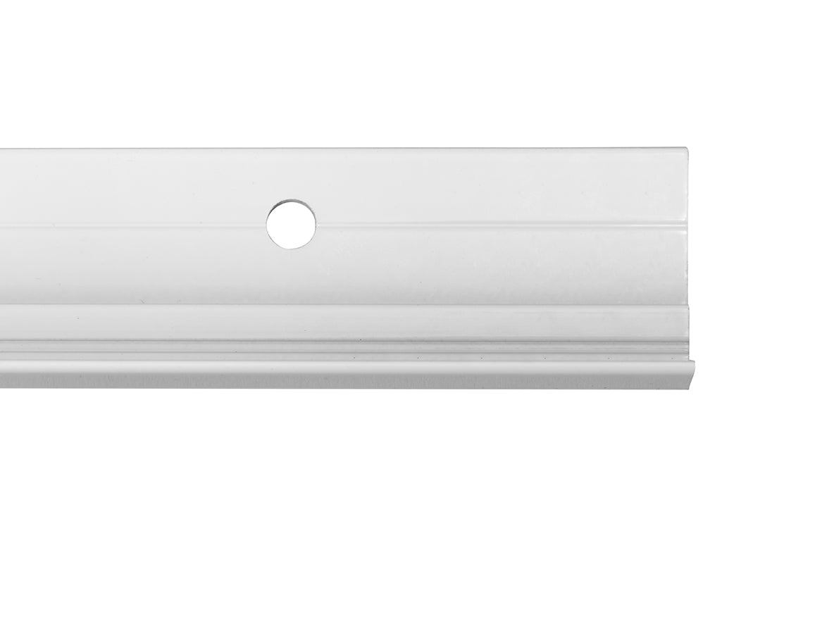 STAS drop ceiling rail, wall-mounted for invisible inlay with 25 kg/m capacity.