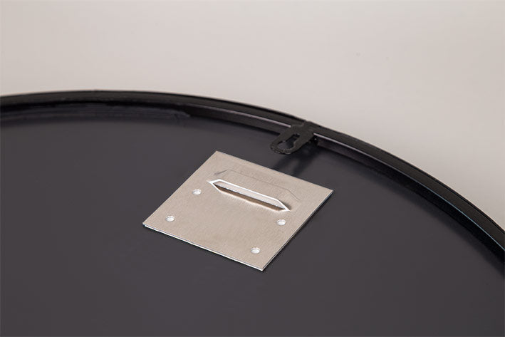 STAS self-adhesive dibond hanger set contains hooks for dibond-backed pictures or mirrors.