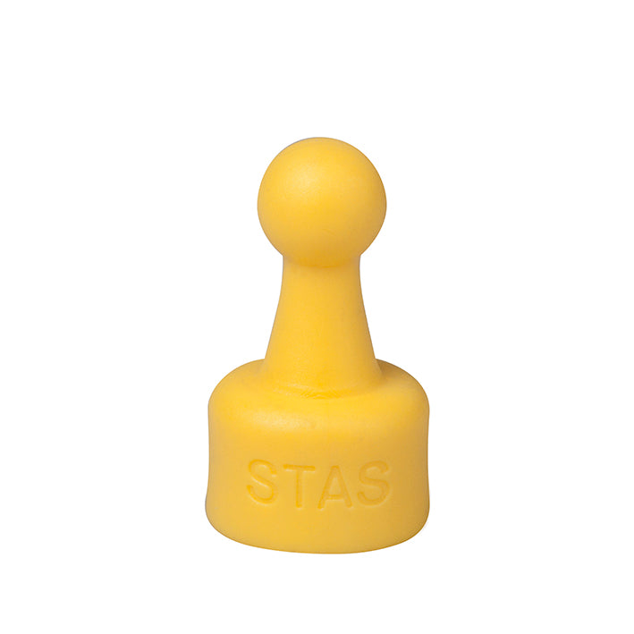 STAS coloured magnet set features magnets with loop design.