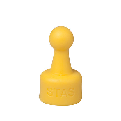 STAS coloured magnet set features magnets with loop design.