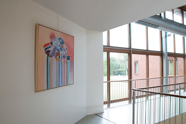 STAS j-rail max 200cm is optimal for museums, supporting heaviest frames.