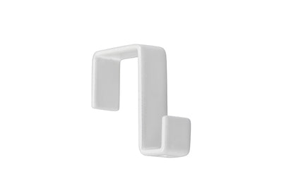 STAS panel hooks white (pack of 10) for wall panels; easy installation, tool-free.
