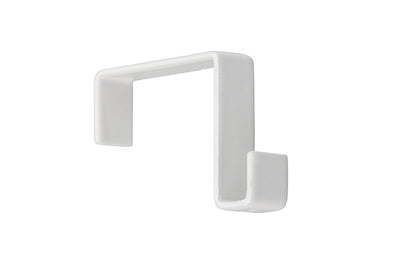 STAS panel hooks white (pack of 10) supports various panel thicknesses effortlessly.
