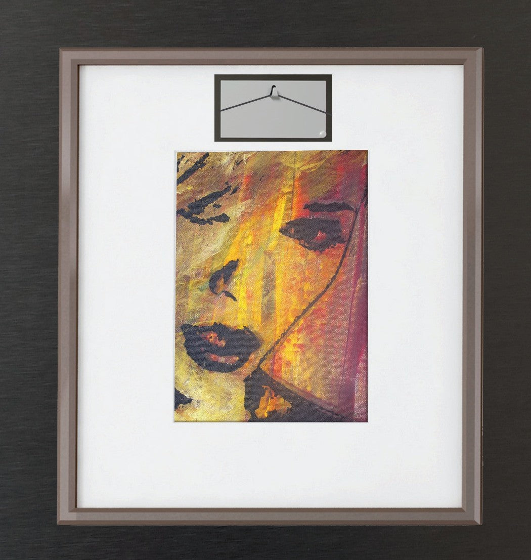 STAS magnetic ceiling hook holds 6kg. Perfect as a magnetic picture rail accessory for 100x200mm art.