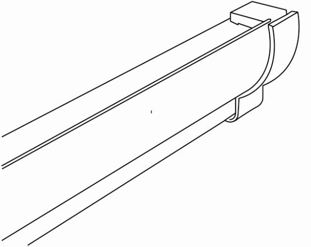 STAS paperrail displays pictures with gravity-held grip.