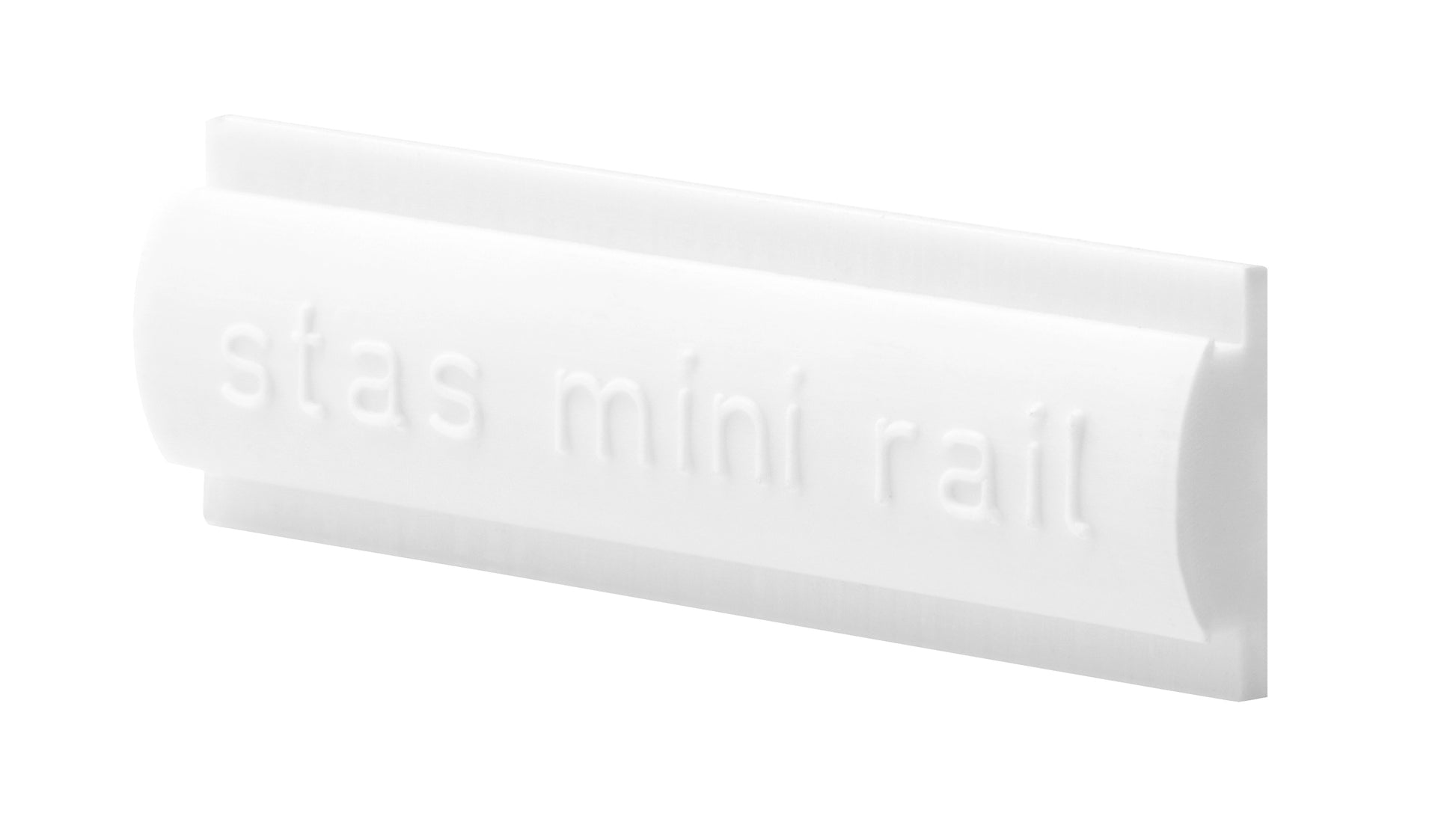 STAS minirail connector ensures seamless minirail joins.