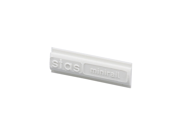 STAS minirail connector links two minirail pieces securely.