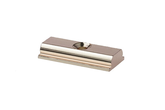 STAS rail connector links clip rail systems for seamless alignment of multirail and max setups.