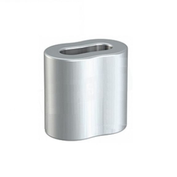 STAS crimp/press piece for Ø2mm cords, pack of 10, ideal for secure hanging with crimp press precision.