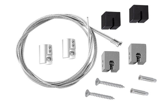 STAS suspension set for concrete ceilings with 250cm cord for signing and panels.