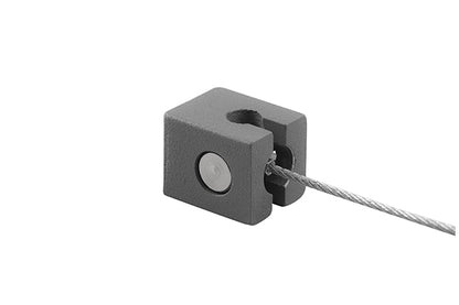 STAS perlon cord with glider ensures movement left and right along rails.