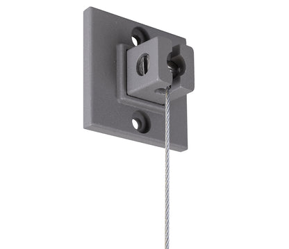 STAS qubic pro + steel cable glider 150 cm + zipper: Compact 50x50x28mm size.