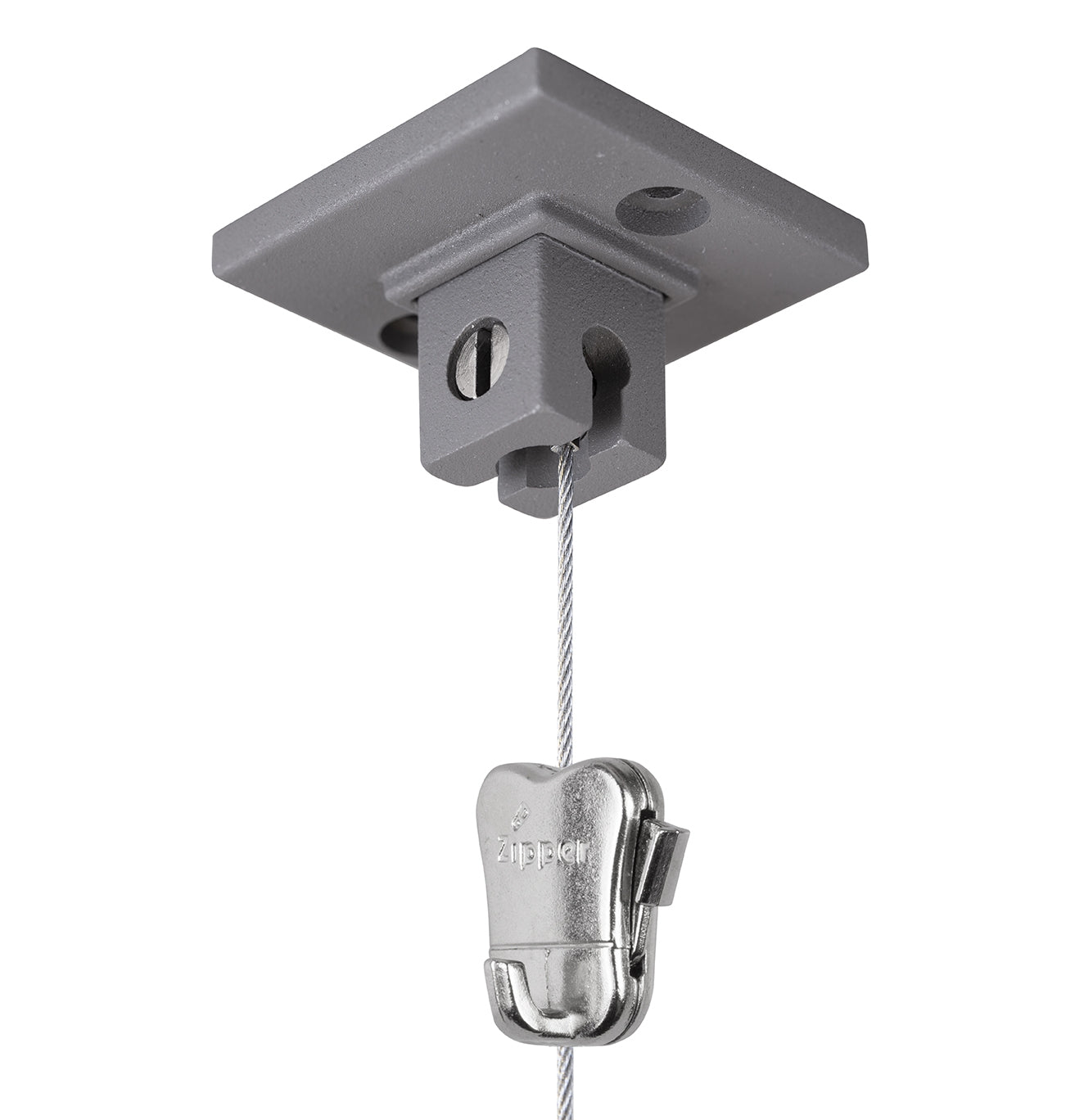 STAS qubic pro + steel cable glider 150 cm + zipper: Ideal for tricky hanging needs.