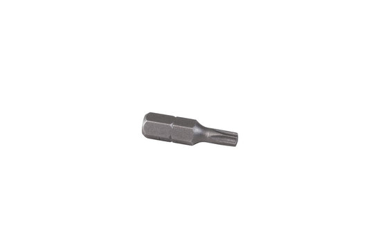 Screwdriver bit Torx T20 - 25mm for minirail clipscrew installation, fits manual/electric screwdrivers.