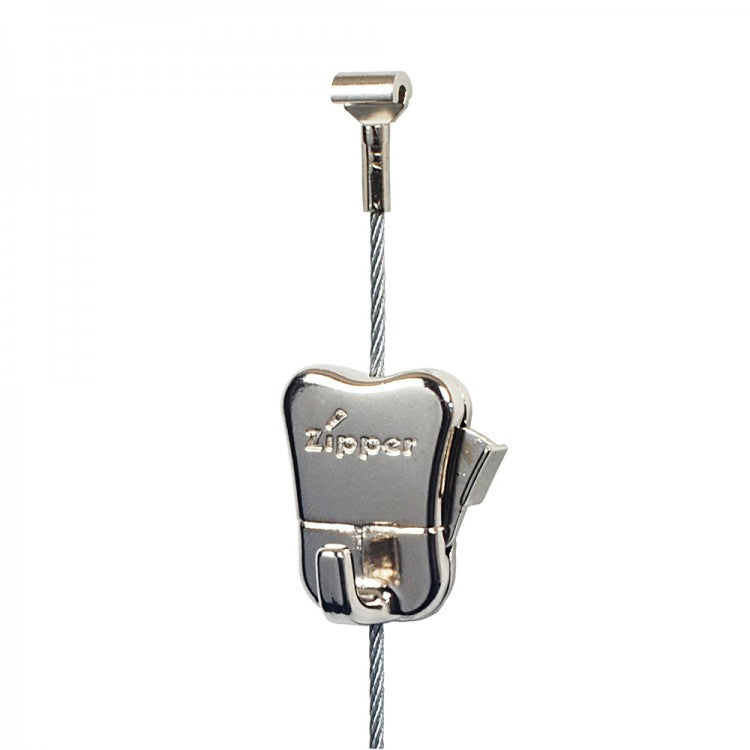1x cobra steel cable + 1x zipper hook, supports 44 lbs, ideal for STAS rails including minirail and cliprail.
