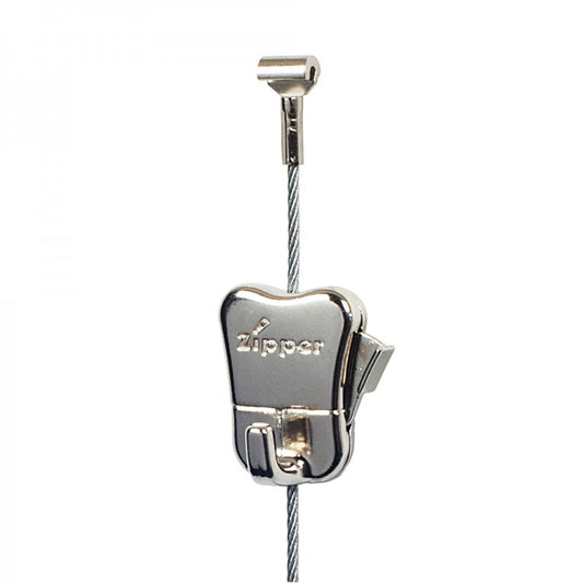 1x cobra steel cable + 1x zipper hook, supports 44 lbs, ideal for STAS rails including minirail and cliprail.