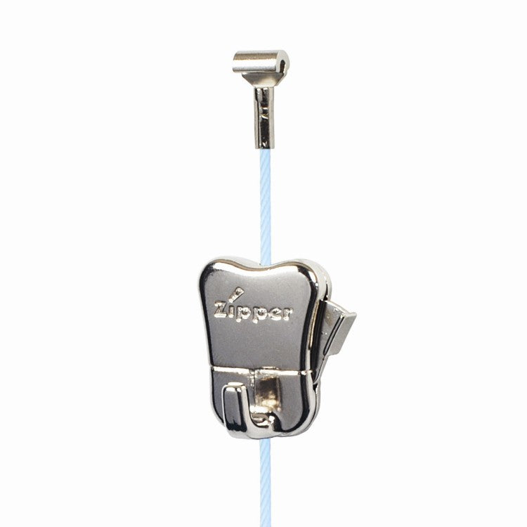 STAS zipper hook boasts a 5mm depth, reliable for various zip hooks arrangements.